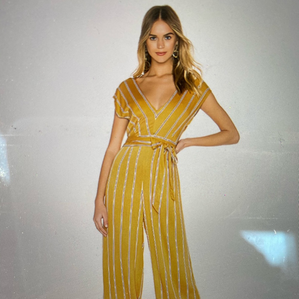 Yellow jumpsuit